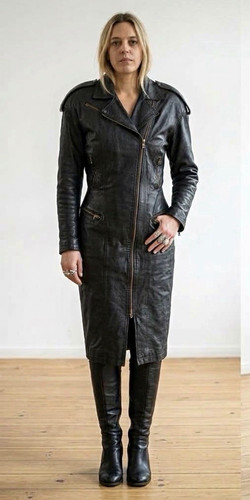 Teen club damen ledermantel - damen,