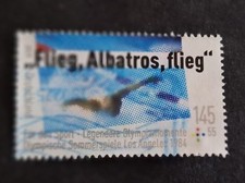 Bund 145+55 Ct., MiNr. 3462 Sporthilfe: Flieg, Albatros, flieg!  Schwimmen, gest