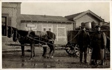 Ak Bad Langensalza in Thüringen, Soldaten in Uniformen, Pferdewagen - 11173809