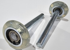 1x Laufrolle geräuscharm NEUH. 46mm/118mm  Achse 11mm Sektionaltor Führungsrolle