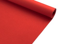 Hochzeitsteppich Rips DUBLIN Rot Messeteppich Eventteppich Läufer Gangteppich B1