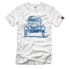 Kübel WW2 Kübelwagen Typ82 Oldtimer kdf Wagen Auto Karosserie T-Shirt#33048