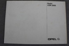 Opel Radio CDR 2005