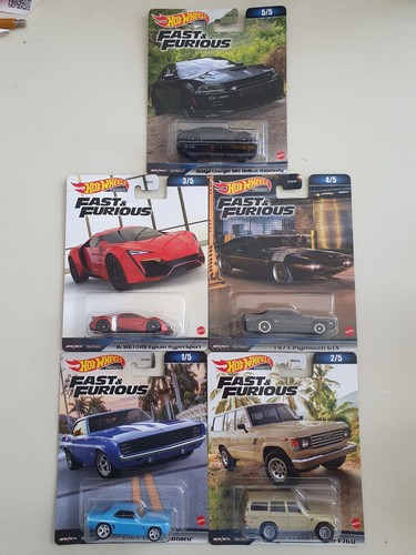 Hot wheels set - fast, &