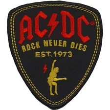 AC/DC - Plectrum Patch Aufnäher OFFICIAL MERCHANDISE