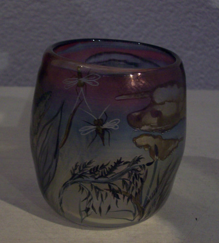 Erwin eisch glas vase - erwin,