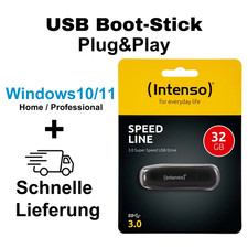 USB Bootstick mit vorinstalliertem Windows 10 Windows 11 für PC Laptop Notebook