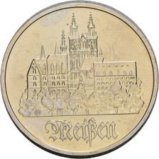 DDR, 5 Mark 1983 A, Berlin, Meißen, seltener Jahrgang!