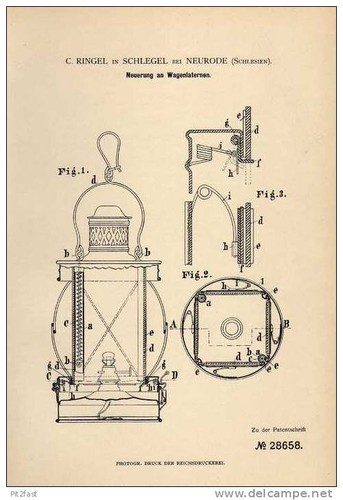 Original patentschrift c - original,