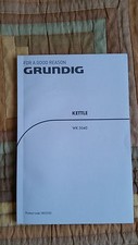 Bedienungsanleitung Wasserkocher GRUNDIG WK 5040 , DEU, ENG, FR, NED u.a., neu