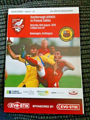 Scarborough athletic prescot - athletic, v