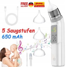 Nasensauger Baby, Nasensauger Baby Elektrisch Nasenreiniger, Nasensauger 3 IN1
