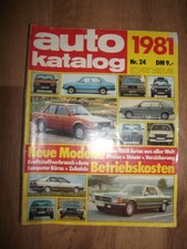 auto katalog 1981