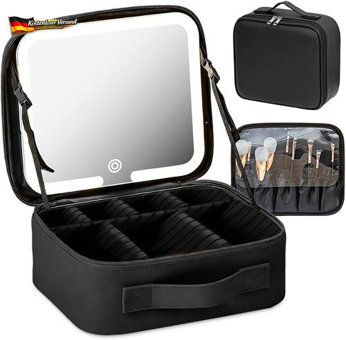 Kosmetiktasche mit spiegel - kosmetiktasche, und