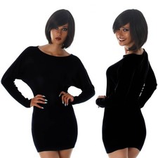 Damen Strickkleid Longpulli
