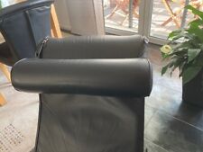 Liege Leder schwarz , gut erhaltene Rindleder-Liege von Linea Classica 