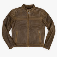 Lederjacke Leder Biker Jacke