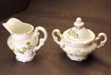 Älteres Set Milchkanne Zucker