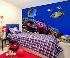 3D Meer Koralle Fisch Q7712