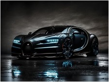 Auto Poster - Bugatti Chiron