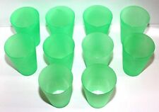 5 grüne Plastik Mehrweg