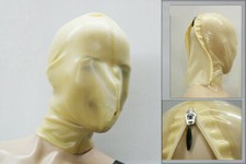 Latex Hood Gummi Transparent