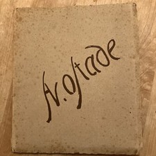 Rüttgers, Radierungen Adriaen Van Ostade, Um 1910