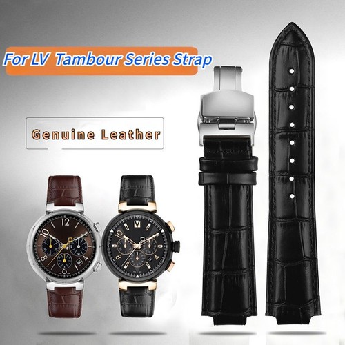 Echt leder uhrenarmband - echt,