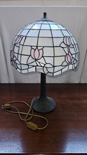 Tiffanylampe Stehlampe Tischleuchte aus Glas Durchmesser 39 cm Höhe 59 cm