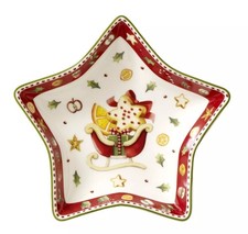 Seltene Villeroy & Boch Winter Bakery Delight Stern Schale - klein 14cm/5,5'' - EUC