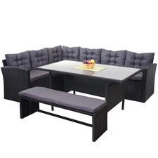 Poly rattan garnitur - poly-rattan-garnitur, hwc-a29