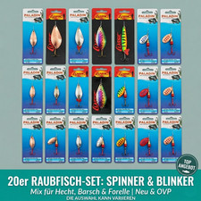 20er Raubfisch Angel Set