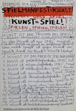 Buch:Spielmanifest Kunst Spiel