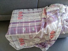 Querbehang Freihanddeko Gardine transparent mit Muster  ca. 5,13 m  x  1,45 m 