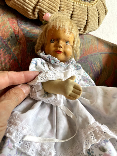 Alte puppe handgefertigt - alte,