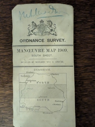 Rare 1909 ordnance survey - 1909,