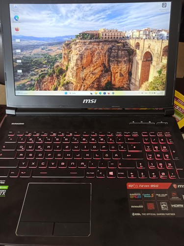 Msi gt63 titan intel 6 - intel, i9