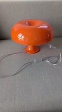 70er Jahre Lampe orange LED