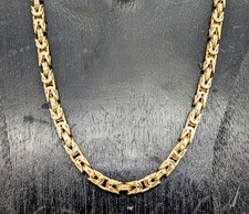 750/18K Gelbgold Königskette