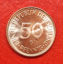50 Pfennig 1973 G Bankfrisch/