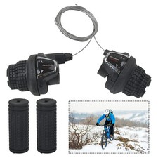 Shimano SL-RS35 Revoshift Schalthebel 3X7Fach 21 Gänge mit Griff für MTB Fahrrad