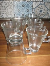 6 Kaffee-Tee Gläser von Dolce Gusto Nescafe Latte Macchiato Cappuccino