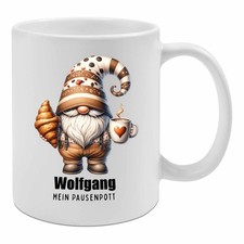 Keramik Kaffeetasse weiß -