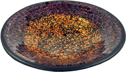 Runde mosaikschale - runde,
