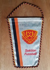 DDR Wimpel Autogramme BSG Wismut Gera Fußball Oberliga Unterschriften signiert