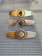 3 x BUNDESWEHR BW TÄTIGKEITSABZEICHEN Kompanie FW Schiffs Geschwaderwachtmeister