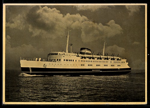 Dänisches passagierschiff - ak,