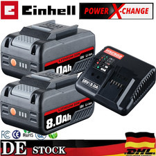 2X Akku 8,0Ah 18V Für Einhell