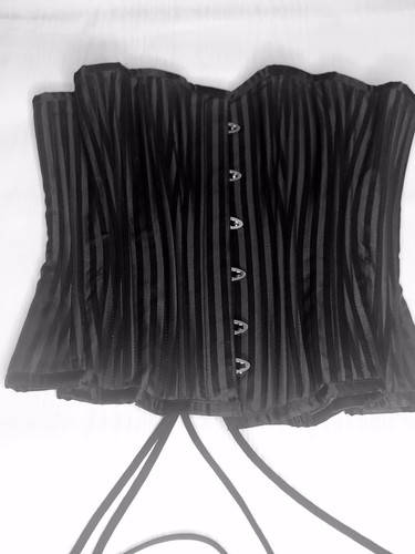 Black heavy steel - black, boned