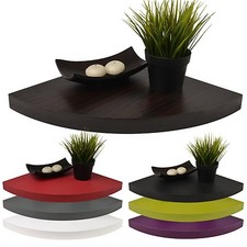 Hochglanz Schwebendes Eckregal